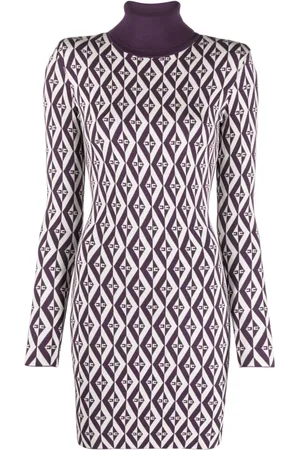 Elisabetta Franchi Gestricktes Minikleid