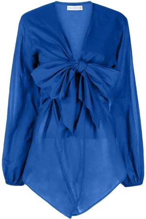 FAITHFULL THE BRAND Kleid mit tiefem V-Ausschnitt