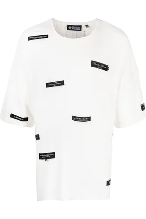 MOSTLY HEARD RARELY SEEN Gestricktes T-Shirt mit Patches