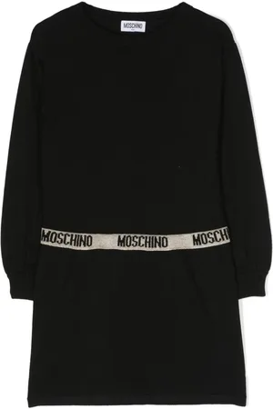 Moschino Kleid mit Logo-Bund