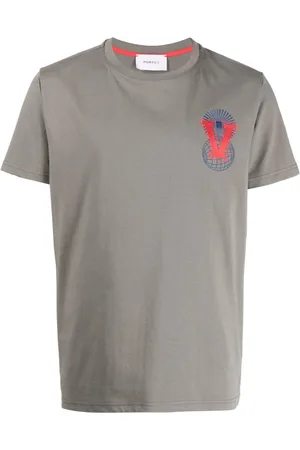 Ports V T-Shirt mit Logo-Stickerei