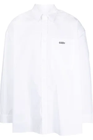 032c Hemd mit Logo-Stickerei