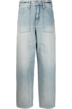 Kenzo Weite Cropped-Jeans