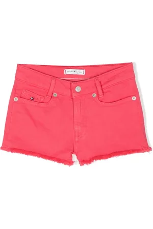 Tommy Hilfiger Jeans-Shorts mit ausgefranstem Saum