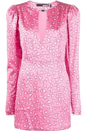 ROTATE Minikleid mit Herz-Print