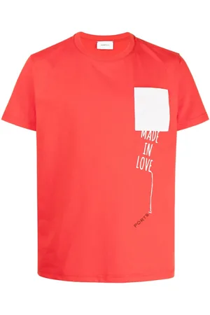 Ports V T-Shirt mit Patchwork-Detail