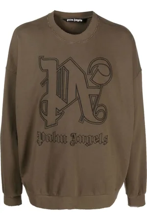 Palm Angels Sweatshirt mit Logo-Stickerei