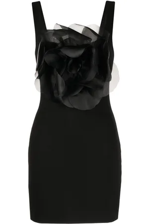 Cynthia Rowley Minikleid mit Blumenapplikation