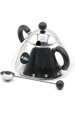 Alessi Set aus Zuckerdose und Löffel