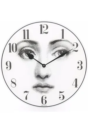 FORNASETTI Uhr mit Lina-Cavalieri-Print