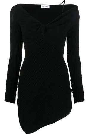 The Attico Geripptes Mimi Minikleid
