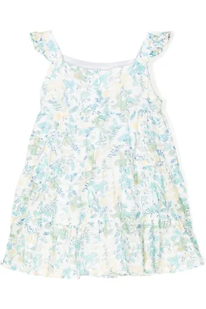 Tartine Et Chocolat Gerüschtes Kleid mit Blumen-Print