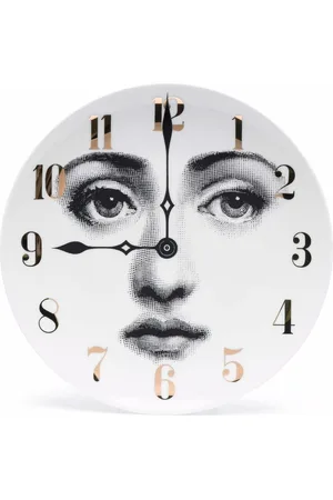 FORNASETTI Uhr mit Gesichts-Print