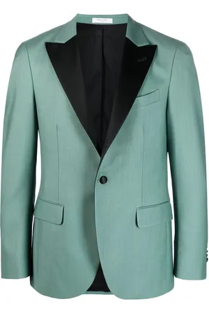 Boglioli Smoking-Jacke mit Kontrastrevers