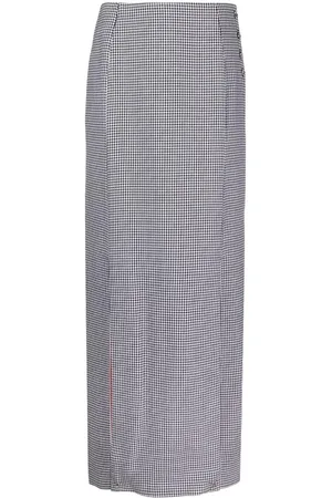 Thom Browne Minirock mit Hahnentrittmuster