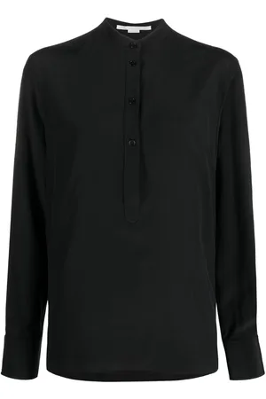 Stella McCartney Bluse mit Stehkragen