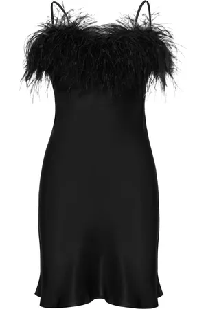 Sleeper Minikleid mit Federn