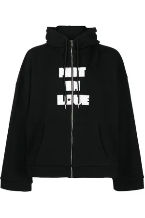 Natasha Zinko Kapuzenjacke mit Text-Print