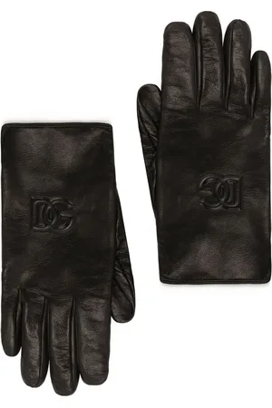 Dolce & Gabbana Lederhandschuhe mit DG