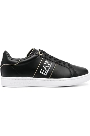 EA7 Sneakers mit Logo-Print