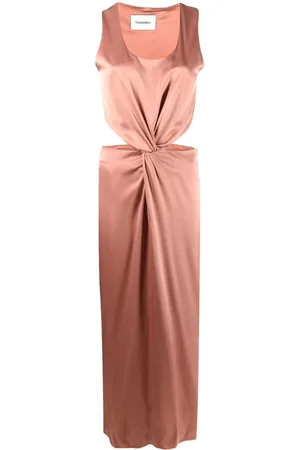 Nanushka Midikleid aus Satin