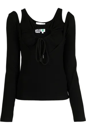 Natasha Zinko Langarmshirt mit Cut-Out