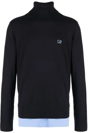 OFF-WHITE Sweatshirt mit Logo-Stickerei