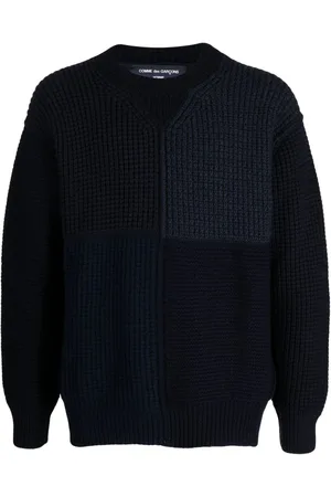 Comme des Garçons Pullover im Patchwork-Look