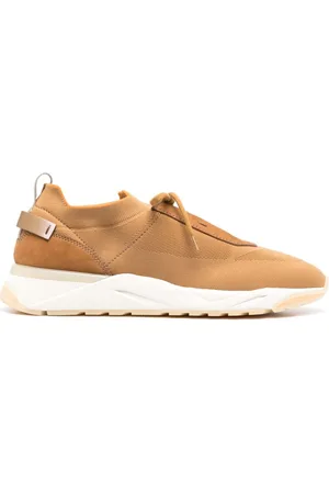 santoni Sneakers mit Kontrasteinsätzen