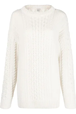 Totême Pullover mit Zopfmuster