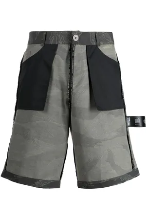 MOSTLY HEARD RARELY SEEN Bermudas mit abstraktem Print