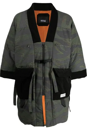 MOSTLY HEARD RARELY SEEN Gefütterte Jacke mit Camouflage-Print