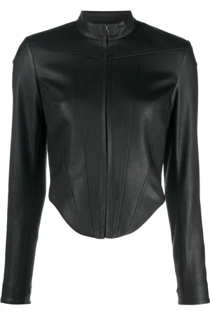 MISBHV Klassische Bikerjacke