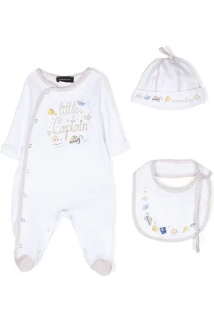 MONNALISA Strampler-Set mit grafischem Print