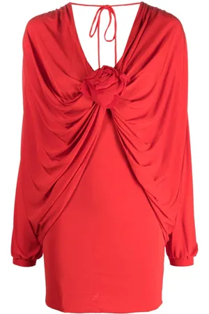 GIUSEPPE DI MORABITO Gerüschtes Minikleid mit Schleifen