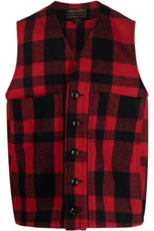 Filson Karierte Mackinaw Weste