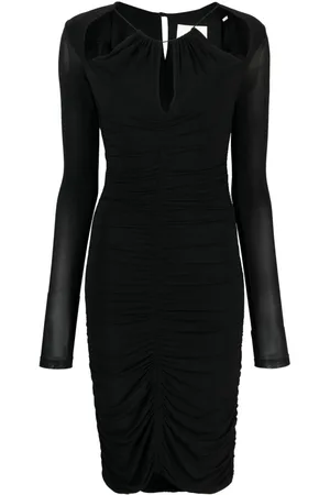 Isabel Marant Midikleid mit Spitzeneinsätzen