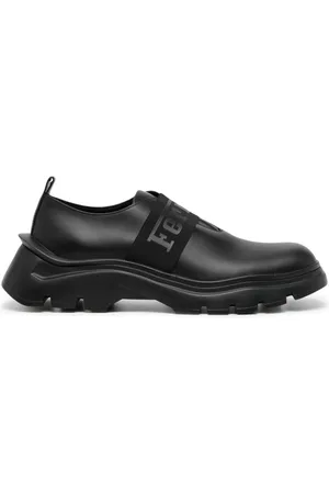 FERRARI Sneakers mit Logo-Riemen