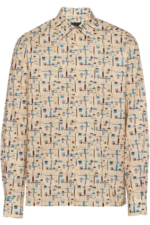Prada Hemd mit abstraktem Print