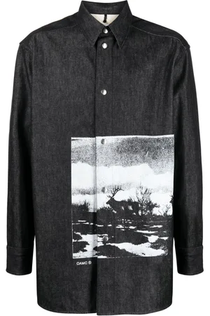 OAMC Hemd mit grafischem Print