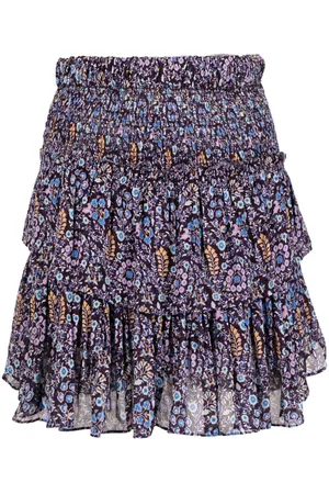 Marant Etoile Hilari Minirock mit Blumen-Print