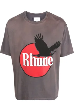 Rhude T-Shirt mit Logo-Print