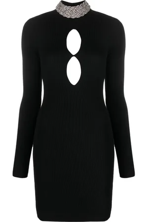 GIUSEPPE DI MORABITO Geripptes Minikleid
