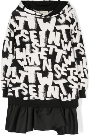 Twin-Set Kleid im Layering-Look
