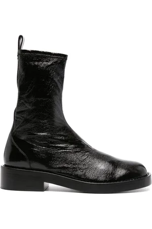Courrèges Stiefel mit Logo-Patch
