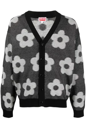 Kenzo Cardigan mit Boke Flower-Motiv