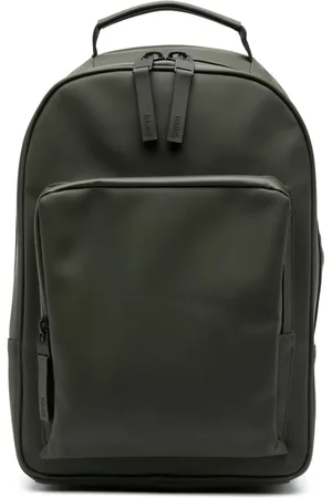 Rains Book Rucksack aus Faux-Leder