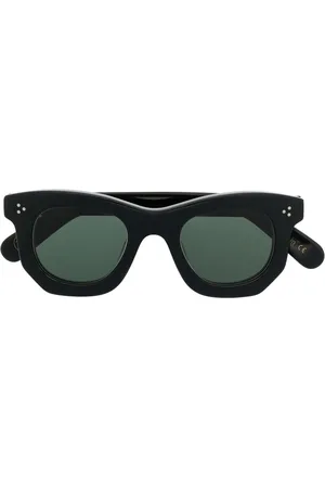 LESCA Sonnenbrille mit geometrischem Gestell