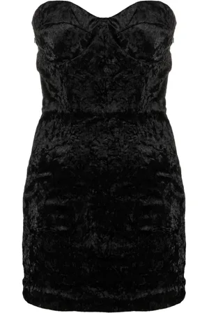 ROTATE Schulterfreies Minikleid
