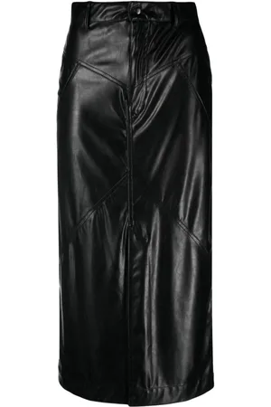 Marant Etoile Midirock aus Faux-Leder